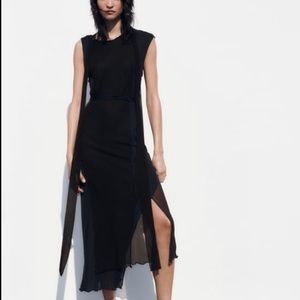 Zara limited edition combination dress you cannot miss